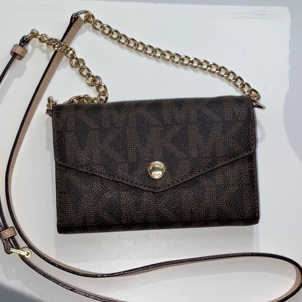 MK Crossbody Wallet